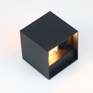 Фасадный светильник General GWL-G9-5-SQUARE-IP65 Черный Квадратный Лайтвэйв