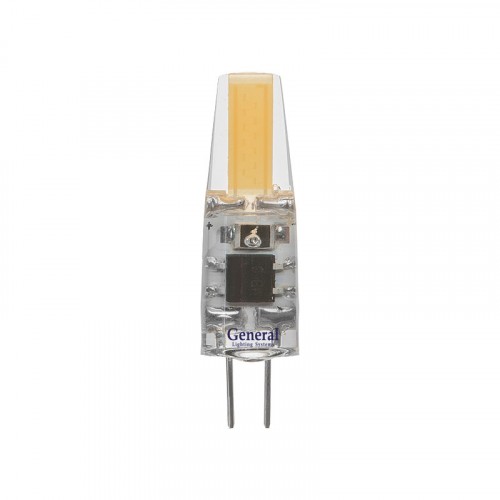 Лампа GLDEN-G4-3-C-12-4500 Силикон COB GNRL RSP 1/5/100