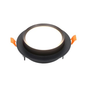 Светильник встраиваемый General GCL-GX53-H38 Бинар Круглый Черный