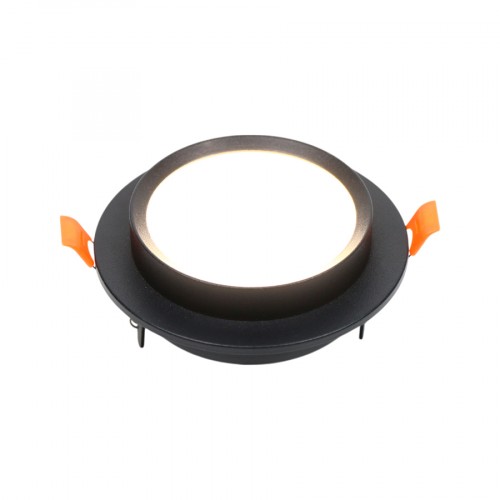 Светильник встраиваемый General GCL-GX53-H38 Бинар Круглый Черный