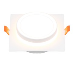 Светильник встраиваемый General GCL-GX53-H38 Вега Квадратный Белый