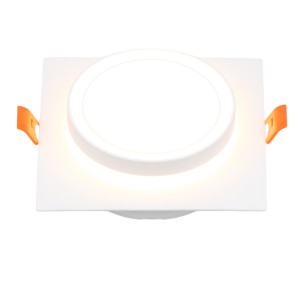 Светильник встраиваемый General GCL-GX53-H38 Вега Квадратный Белый