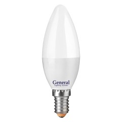 Лампа Светодиодная General  GLDEN-CF-20-230-E14-2700 1/10/100
