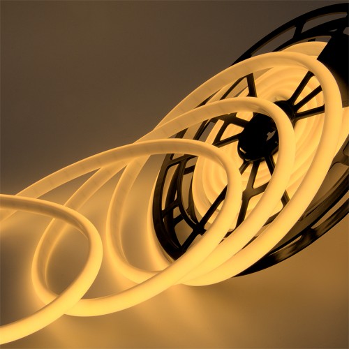 Светодиодная лента для бани и сауны (термолента) гибкий неон GLS-2835-180-14.4-24-IP68-NTS-3 3000К