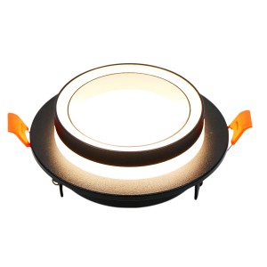 Светильник встраиваемый General GCL-GX53-H38 Вега Круглый Черный