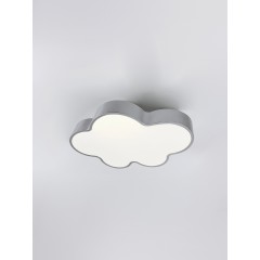 Светильник D500/СЕРЕБРО D500/H80/1/LED/24W 3РЕЖИМА LITTLE CLOUD SPFD21-10