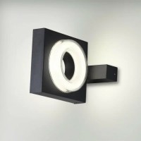 NATURE ODL24 623 черный/металл Уличный настенный светильник IP54 LED 6W 4000K AC85-265V VART