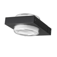 NATURE ODL24 623 черный/металл Уличный настенный светильник IP54 LED 6W 4000K AC85-265V VART
