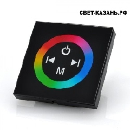 РАСПРОДАЖА Светодиодная панель-контроллер RGB Glass Touch PANEL, 4А на канал