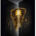Светильник DZN-13673 ЗОЛОТО ` D800/H1150/1/LED/10W плафон акрил ARIA MEDIUM by SLAMP