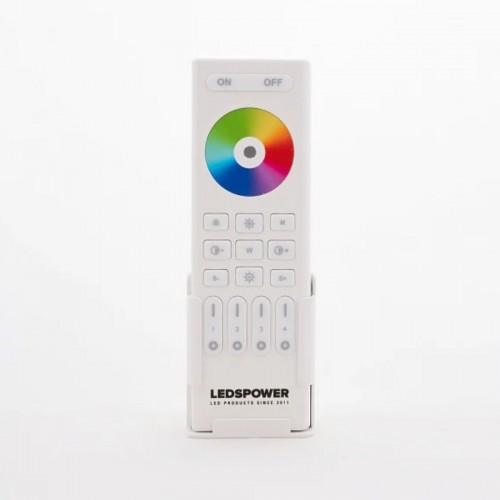 Пульт RGB/RGBW/RGBCCT на 4 зоны RC03RF белый