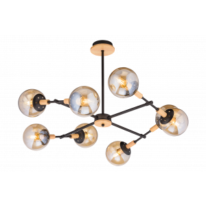 Светильник SFS 4900/8 BK+WOOD RSP