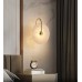 Светильник DZN-13743 ЗОЛОТАЯ БРОНЗА + БЕЛЫЙ МРАМОР ` D250/H80/1/LED/6W/4500K