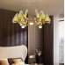 Светильник DZN-13754 ЗОЛОТО + МУЛЬТИ ` D630/H150+1500/6+4/LED+G9/30W+20W/4000K AMELIA LUX