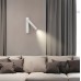 Светильник настенный ElegantLight DZN-13756 БЕЛЫЙ ` D250/H50/1/LED/5W/3000K ASFAR