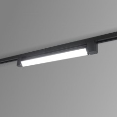 Трековый светильник линейный поворотный 30W черный (аналог 5963)