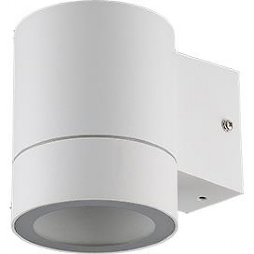 Ecola GX53 LED 8003A светильник накладной IP65 прозрачный Цилиндр металл. 1*GX53 Белый матовый 114x1