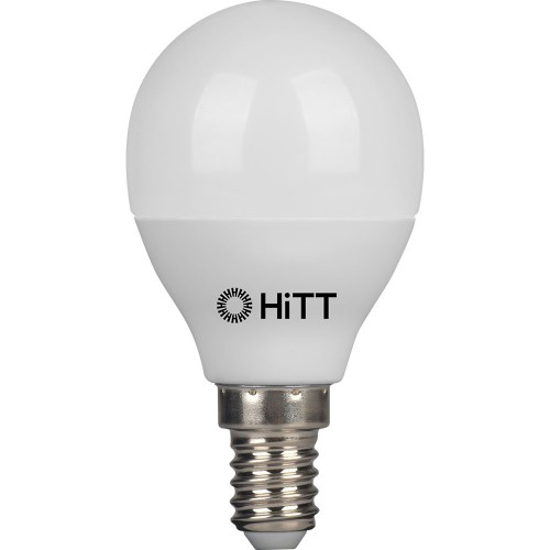 Лампа HiTT-PL-G45-9-230-E14-4000 RSP