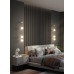Светильник DZN-13800 ЗОЛОТАЯ БРОНЗА ` D120/H1030/3/LED/.W/4000K плафон D120 белое матовое стекло BAALL 25-04
