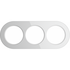WERKEL WL21-frame-03/ Рамка на 3 поста (Белый) a044890 W0035101