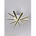 Светильник SPF-37480 WHITE+GOLD/БЕЛЫЙ+ЗОЛОТО LED ПДУ SPF22-02 (1 из 2шт в коробке)