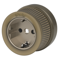 WERKEL WL19-10-01/ Розетка с заземлением (Бронзовый) Ретро a044918 W5771012