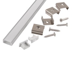 Профиль GAL-GLS-2000-7-16 (2м профиль+2м рассеив.+2загл.+4 скобы) GNRL RSP (pro261аналог) 1/5 07*16