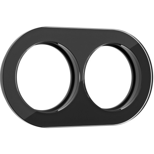 WERKEL WL21-frame-02/ Рамка на 2 поста (Черный) a044905 W0025108