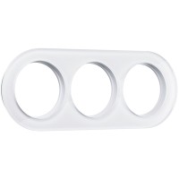 WERKEL WL21-frame-03/ Рамка на 3 поста (Белый) a044890 W0035101