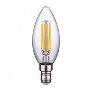Лампа светодиодная диммируемая свеча 6W E14 4000K 700Lm  C37 220-240V SPF