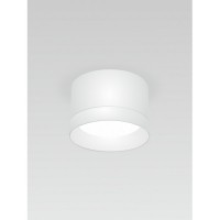 Светильник RG-TD1501 W БЕЛЫЙ/WHITE D85/H70/1/GХ53/12W без лампы (аналог 10274)