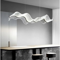 Светильник подвесной ElegantLight DZN-12945 СЕРЕБРО