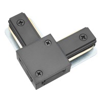 Коннектор для шинопровода - L образный 1-фазный G-1-TLT-IP20-B Черный GNRL RSP