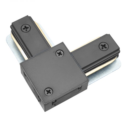 Коннектор для шинопровода - L образный 1-фазный G-1-TLT-IP20-B Черный GNRL RSP