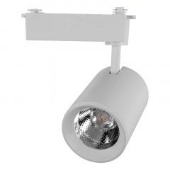 Светильник  трековый 30 Вт 1 фаза  GTR-30-1-IP20  белый 4000К, 95*140*190мм GNRL RSP (1/16)