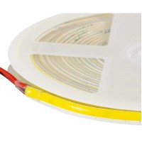 Лента светодиодная ELFLED 480COB диодов, 24В, 5м, ширина 3мм, белый нейтральный 4000-4500К