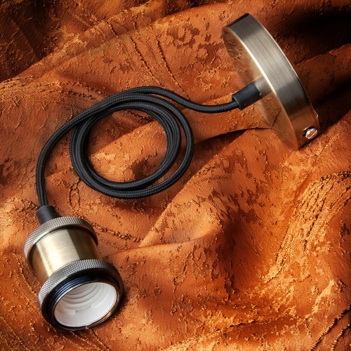 Светильник GLH-ME-E27-БРОНЗА D100/H1000/1/E27/60W GNRL RSP