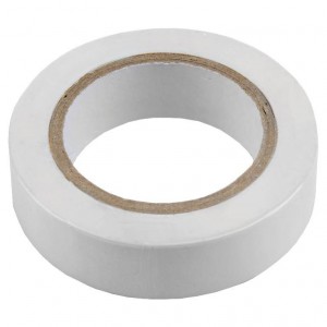 Изолента ПВХ GIT-13-15-20-W 0,13*15мм, 20 м, Белая, 1/10/250 RSP