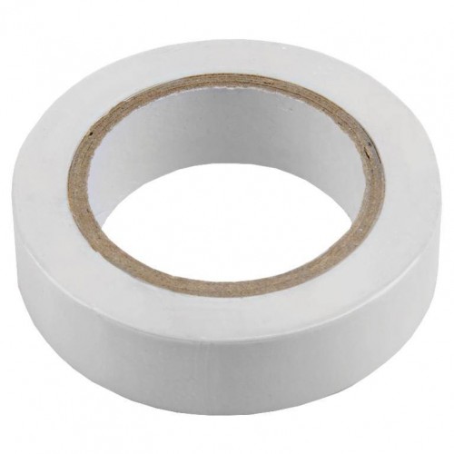 Изолента ПВХ GIT-13-15-20-W 0,13*15мм, 20 м, Белая, 1/10/250 RSP