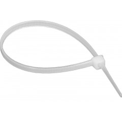 Хомут нейлоновый GNC-25-150-W, 2,5x150мм, Белый GNRL RSP (уп100шт)