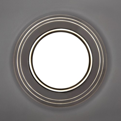 Светильник встраиваемый General GCL-GX53-H38 Круг 3-х уровневый Зеркальный