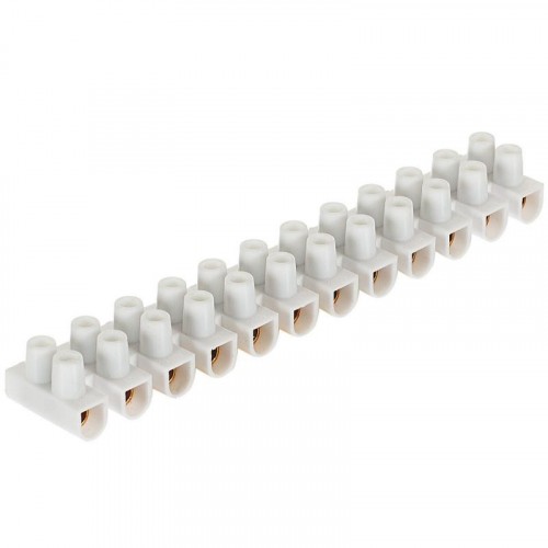 _ Зажим винтовой GZV-5-12-W, 5А, 12 пар, полиэтилен, белый, 1/10/1200 RSP