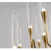 Светильник DZN-13880 ЗОЛОТАЯ БРОНЗА ` D850/H1150/24/LED/48W/4000K CANDLELIGHT