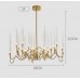 Светильник DZN-13880 ЗОЛОТАЯ БРОНЗА ` D850/H1150/24/LED/48W/4000K CANDLELIGHT