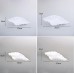 Декоративный настенный элемент DZN-13899 БЕЛЫЙ+ЗОЛОТО ` D750*150/H50 (без источника света)