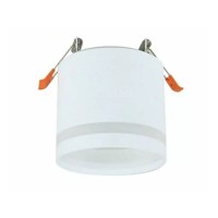 Ecola GX53 SP5373 светильник встраив. Спот без обода Черный матовый 83х87 (к+)