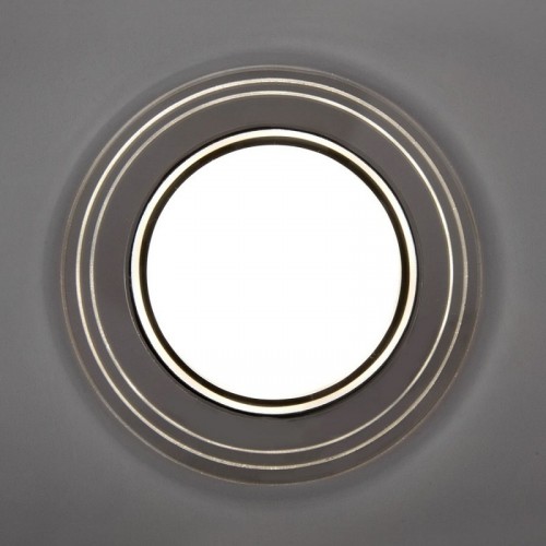 Светильник встраиваемый General GCL-GX53-H38 Круг 3-х уровневый Зеркальный