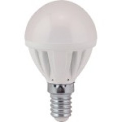 Ecola Light Globe  LED  5,0W G45  220V E14 2700K шар 77x45