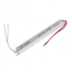 Ecola LED strip Power  Supply  20W 220V-24V IP20 длинный и тонкий блок питания для светодиодной лент