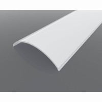 Рассеиватель матовый поликарбонат LC-LRM-20-6 (3м)